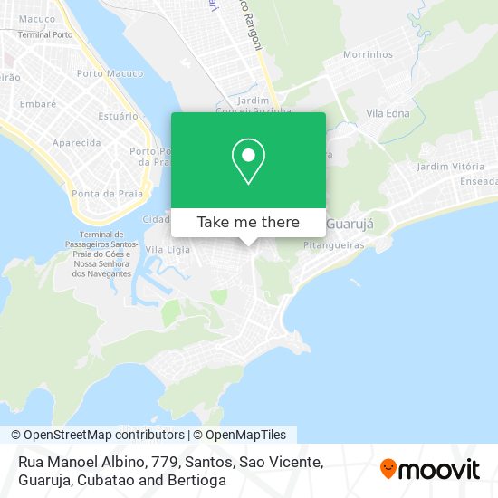 Rua Manoel Albino, 779 map