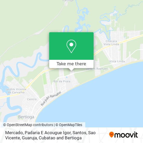 Mercado, Padaria E Acougue Igor map