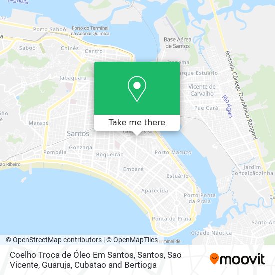Coelho Troca de Óleo Em Santos map