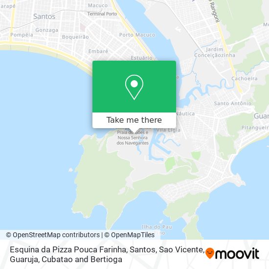 Esquina da Pizza Pouca Farinha map