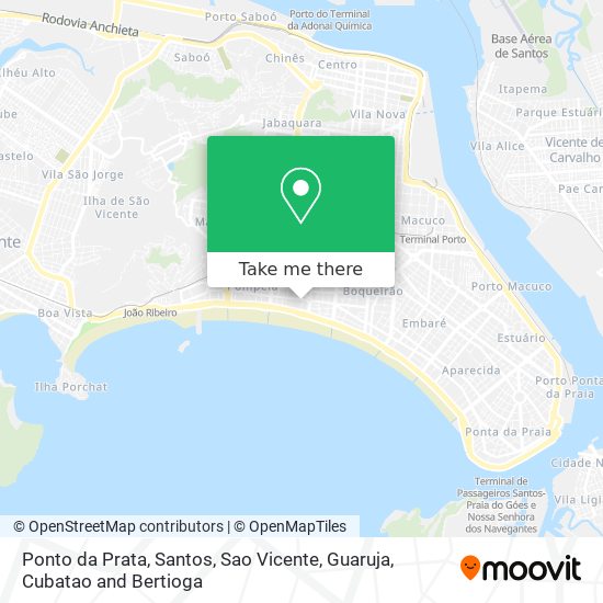 Ponto da Prata map