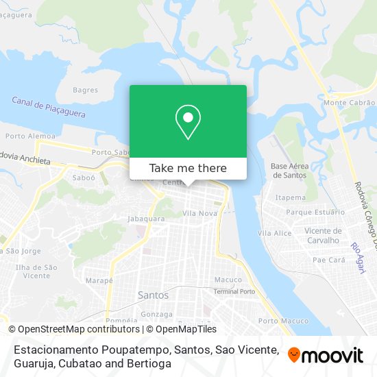 Estacionamento Poupatempo map