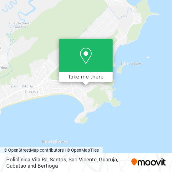 Policlínica Vila Rã map