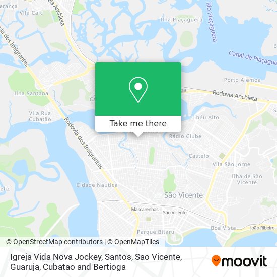 Igreja Vida Nova Jockey map