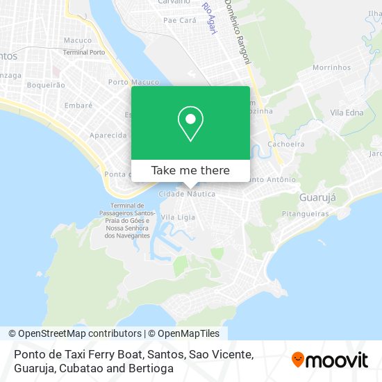 Ponto de Taxi Ferry Boat map