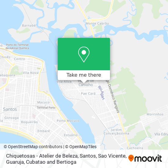 Chiquetosas - Atelier de Beleza map