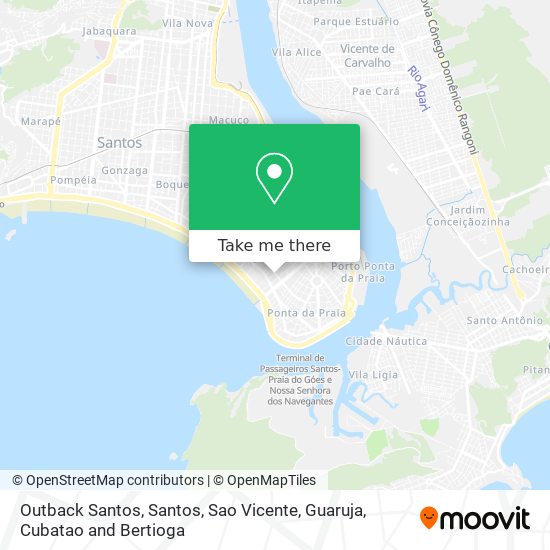 Outback Santos map