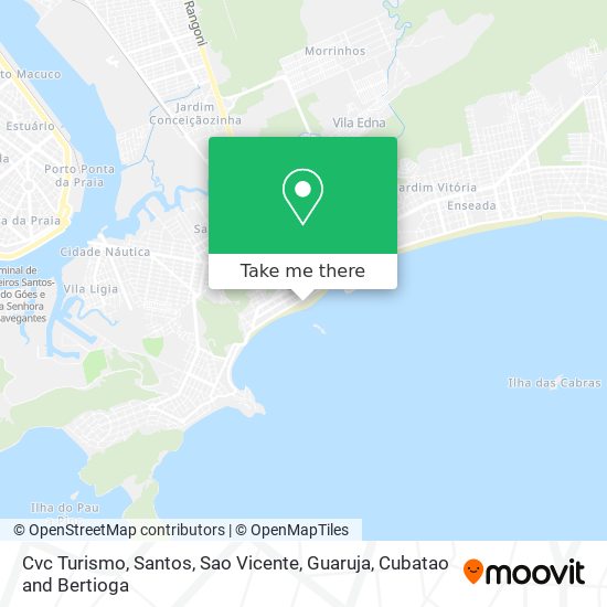 Cvc Turismo map
