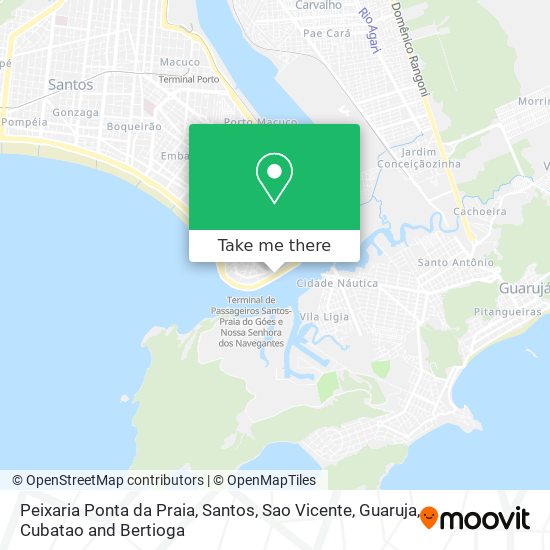 Peixaria Ponta da Praia map