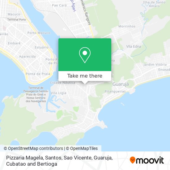 Pizzaria Magela map
