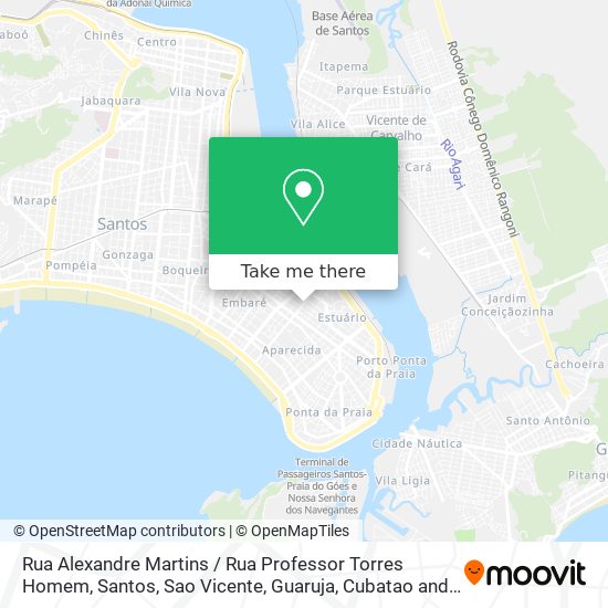 Rua Alexandre Martins / Rua Professor Torres Homem map