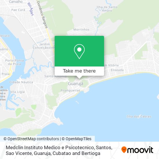Medclin Instituto Medico e Psicotecnico map