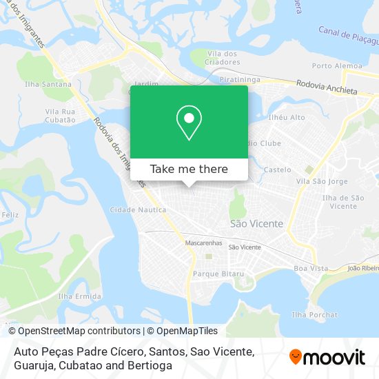 Auto Peças Padre Cícero map