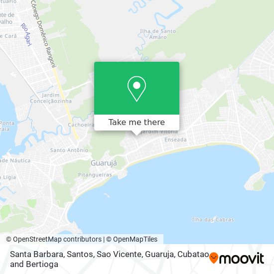 Santa Barbara map