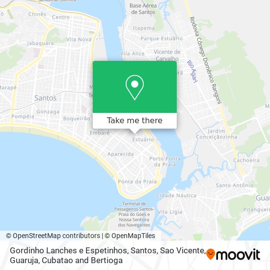 Gordinho Lanches e Espetinhos map