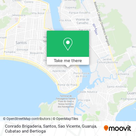 Conrado Brigaderia map