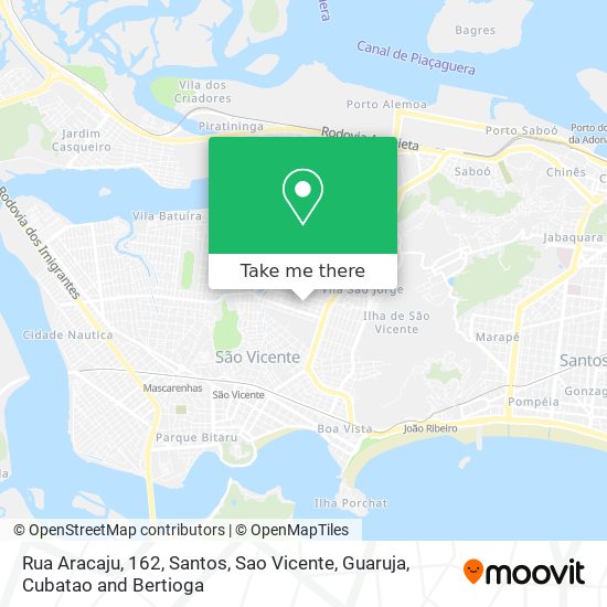 Rua Aracaju, 162 map