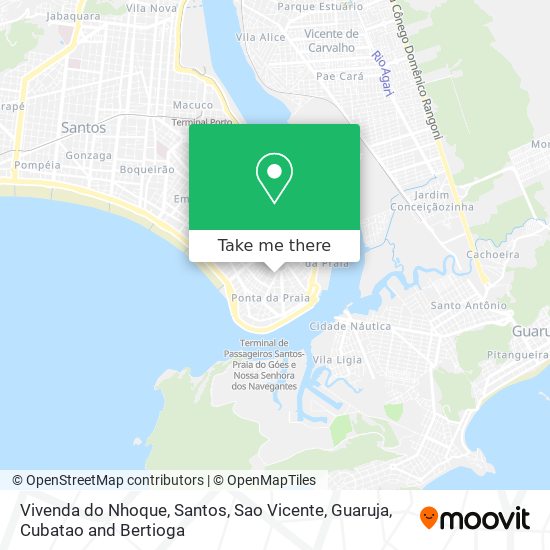 Vivenda do Nhoque map