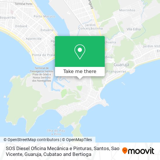 SOS Diesel Oficina Mecânica e Pinturas map
