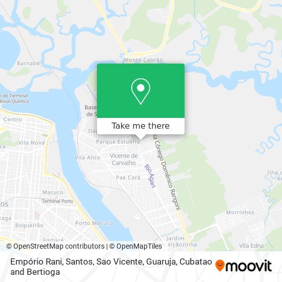 Empório Rani map