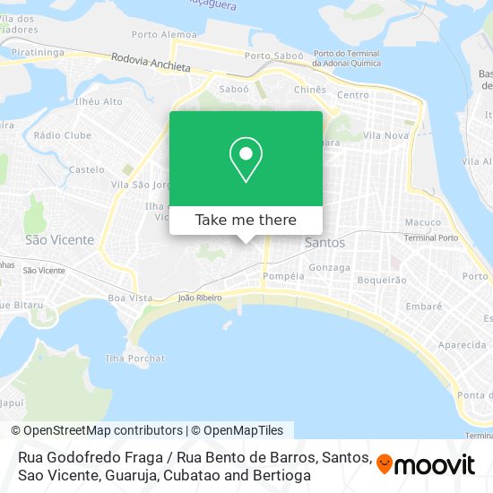 Rua Godofredo Fraga / Rua Bento de Barros map
