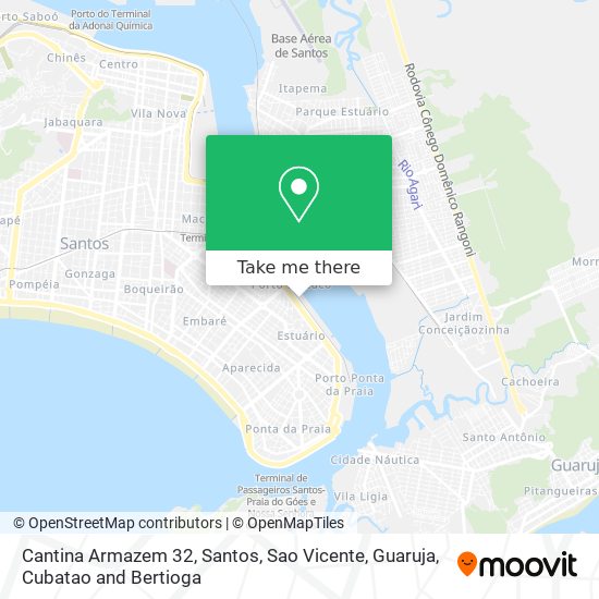 Cantina Armazem 32 map
