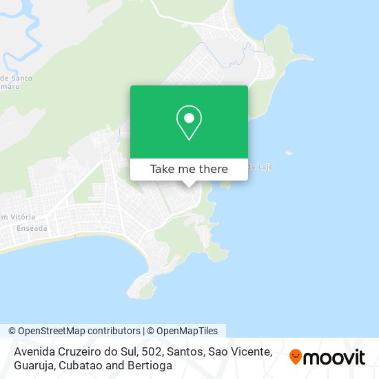 Avenida Cruzeiro do Sul, 502 map