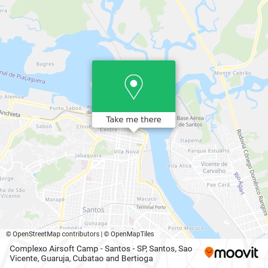 Complexo Airsoft Camp - Santos - SP map