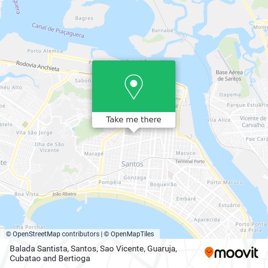 Balada Santista map