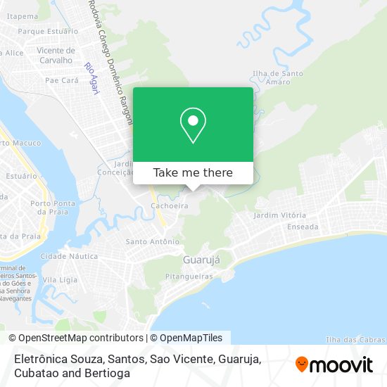 Eletrônica Souza map