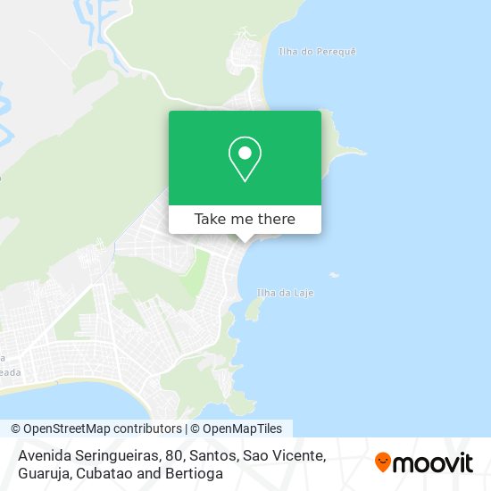 Avenida Seringueiras, 80 map