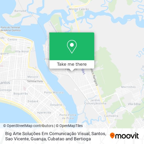 Big Arte Soluções Em Comunicação Visual map