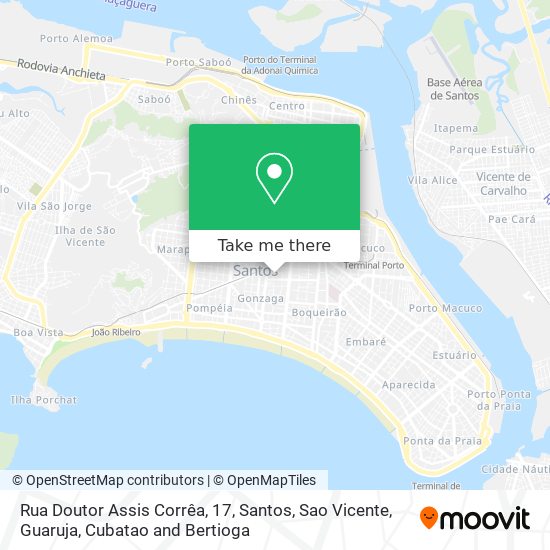 Rua Doutor Assis Corrêa, 17 map
