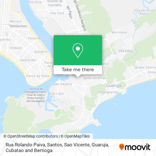 Rua Rolando Paiva map