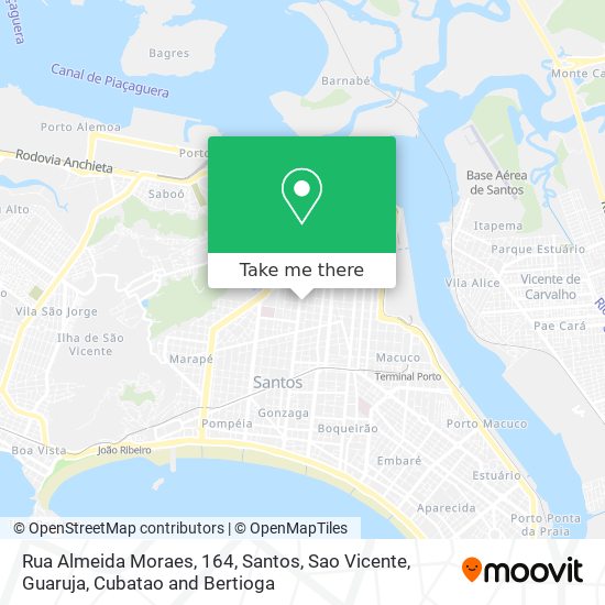 Rua Almeida Moraes, 164 map