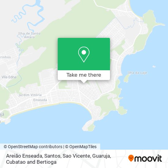 Areião Enseada map