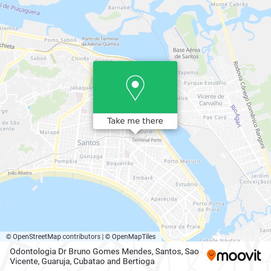 Odontologia Dr Bruno Gomes Mendes map