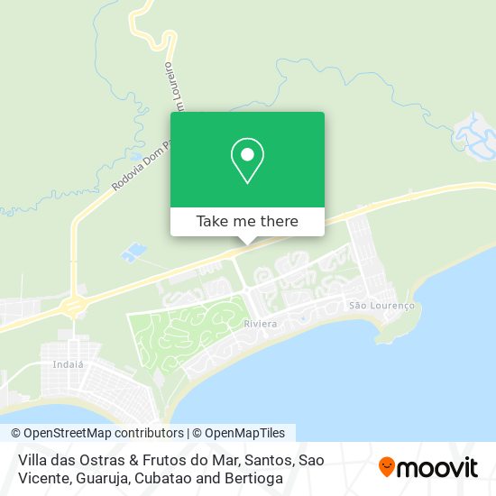 Villa das Ostras & Frutos do Mar map