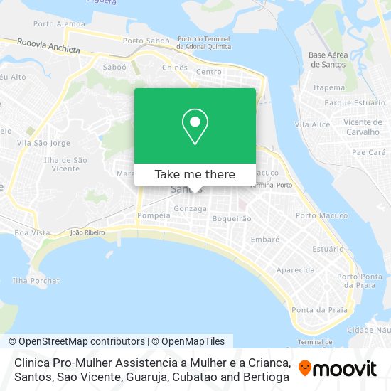 Clinica Pro-Mulher Assistencia a Mulher e a Crianca map