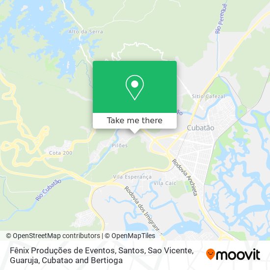 Fênix Produções de Eventos map
