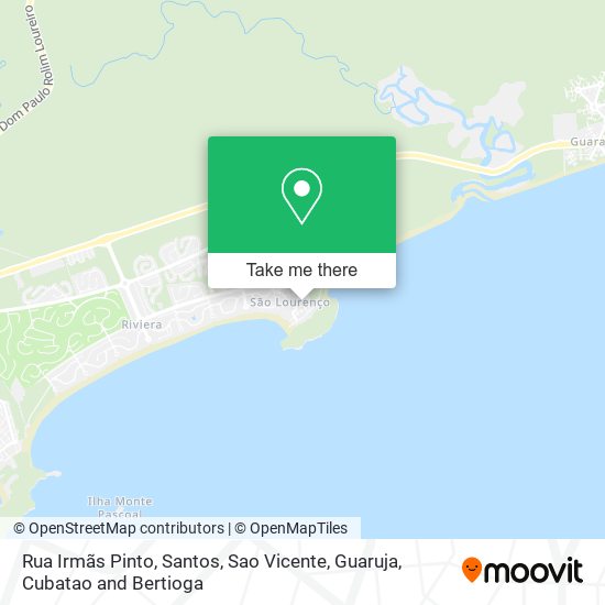 Rua Irmãs Pinto map