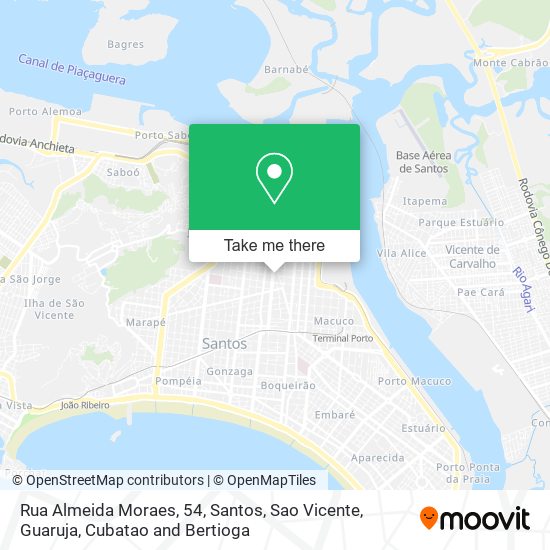 Rua Almeida Moraes, 54 map