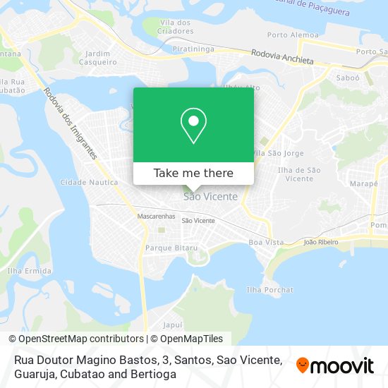 Rua Doutor Magino Bastos, 3 map