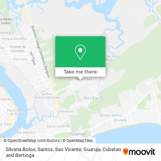 Silvana Bolos map