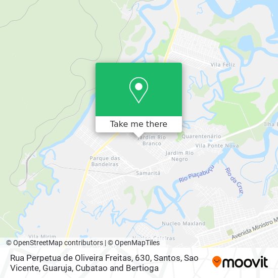 Rua Perpetua de Oliveira Freitas, 630 map