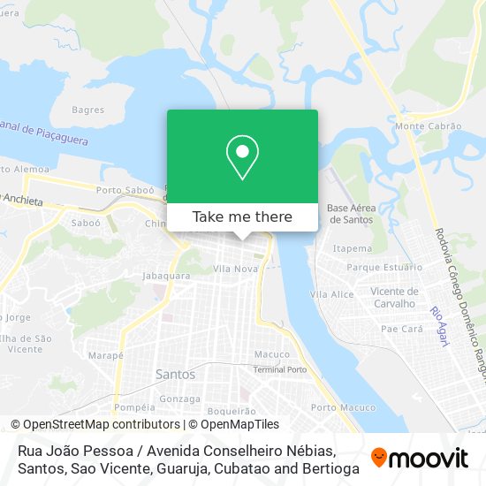 Rua João Pessoa / Avenida Conselheiro Nébias map