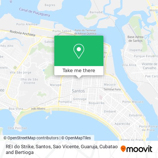 REI do Strike map