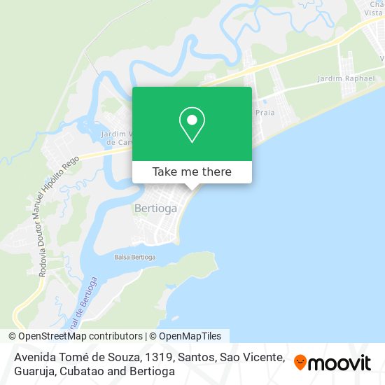Avenida Tomé de Souza, 1319 map
