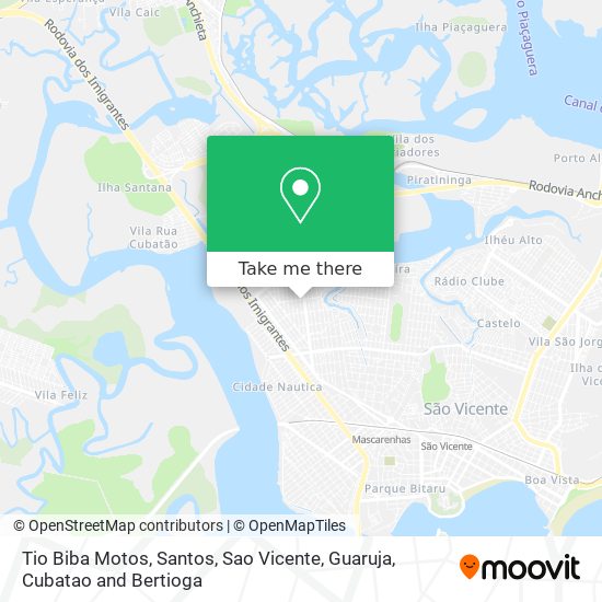 Tio Biba Motos map