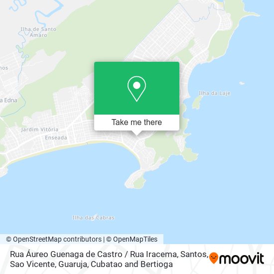 Rua Áureo Guenaga de Castro / Rua Iracema map